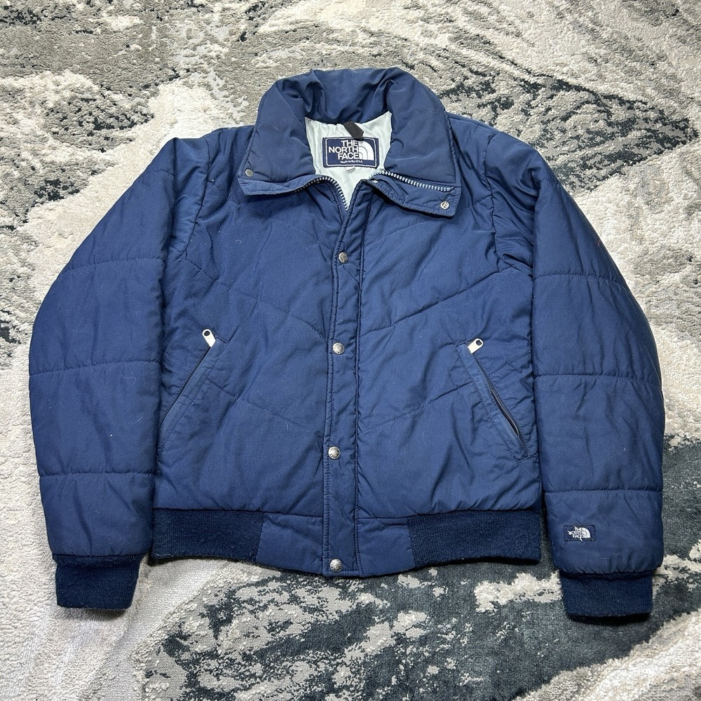 The North Face Vintage 70s Navy Blue Men's‎ M 350 Style Winter Puffer Ski Jacket